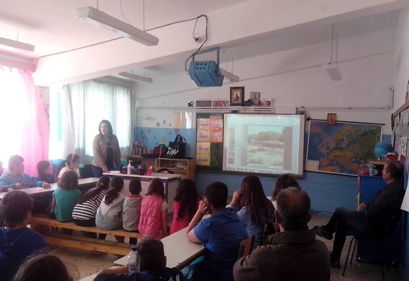 Ομιλία για το Ροδίτικο Ελάφι στο Δημοτικό Σχολείο Ψίνθου