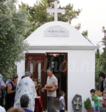 Το εκκλησάκι του Προφήτη Ηλία στο κτήμα Τσομπάνογλου στη Ψίνθο 2014